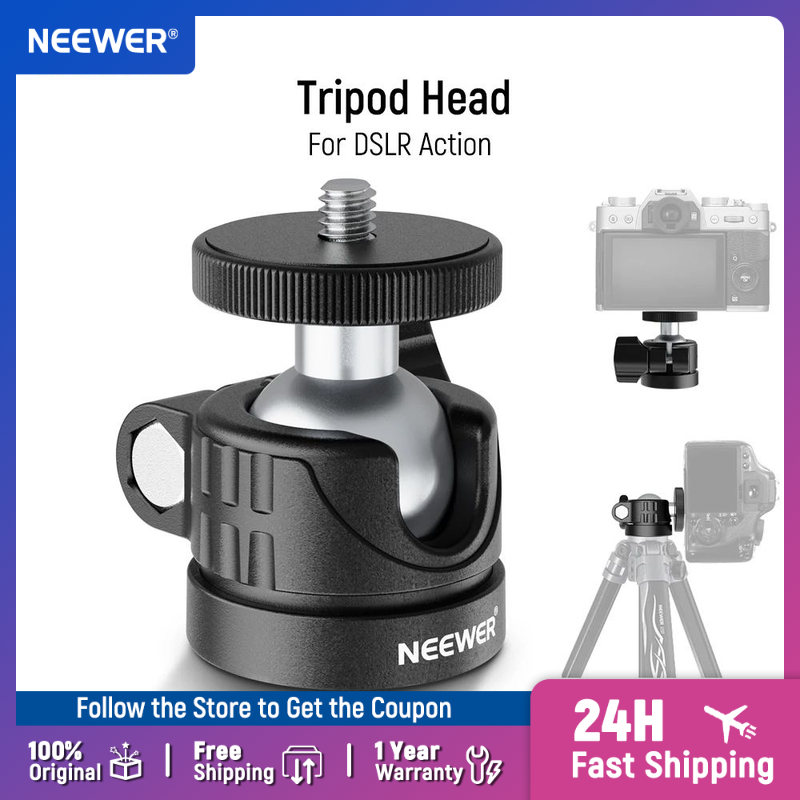 Photography Lighting Circle - Мини-шаровая головка NEEWER, портативный адаптер для