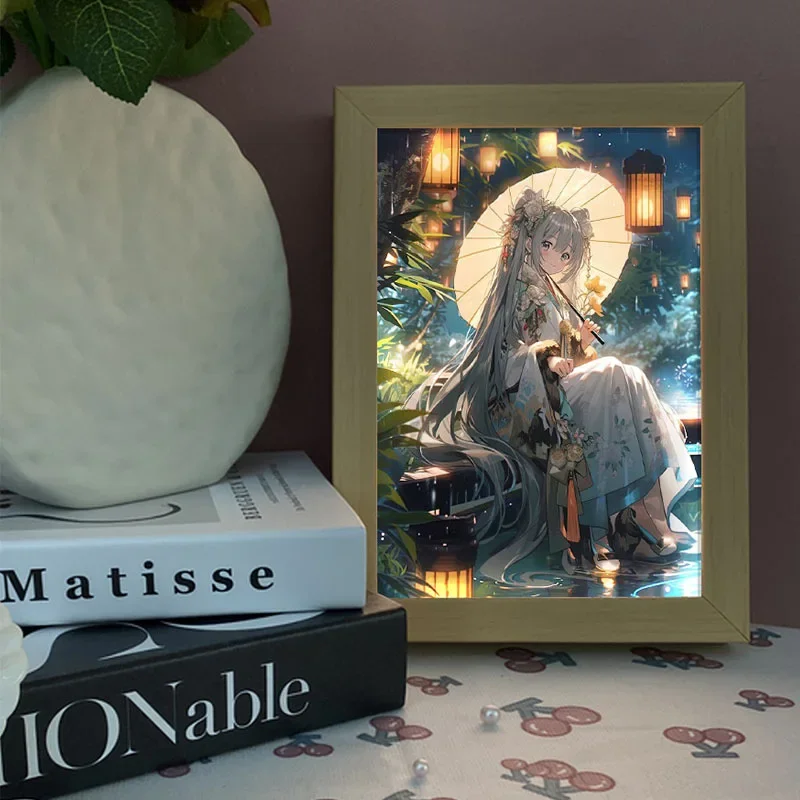 Photography Lighting Devices - Серия Hatsune Miku, световая картина, украшение,