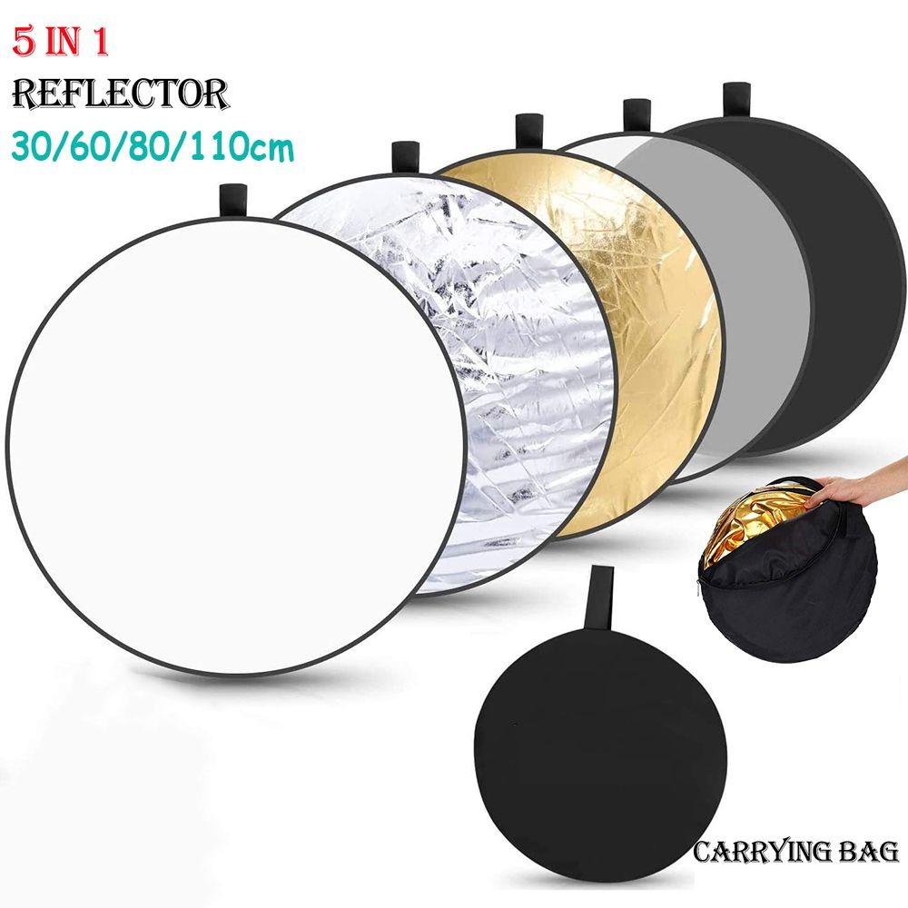 Lighting In Photography Studio - Отражатель 30 см, 60 см, 80
