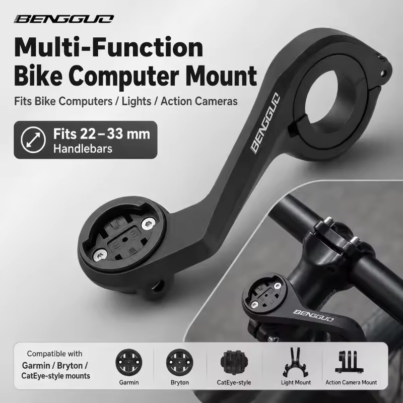 Photography Lighting Devices - Крепление-удлинитель для GPS-велокомпьютера и камеры для