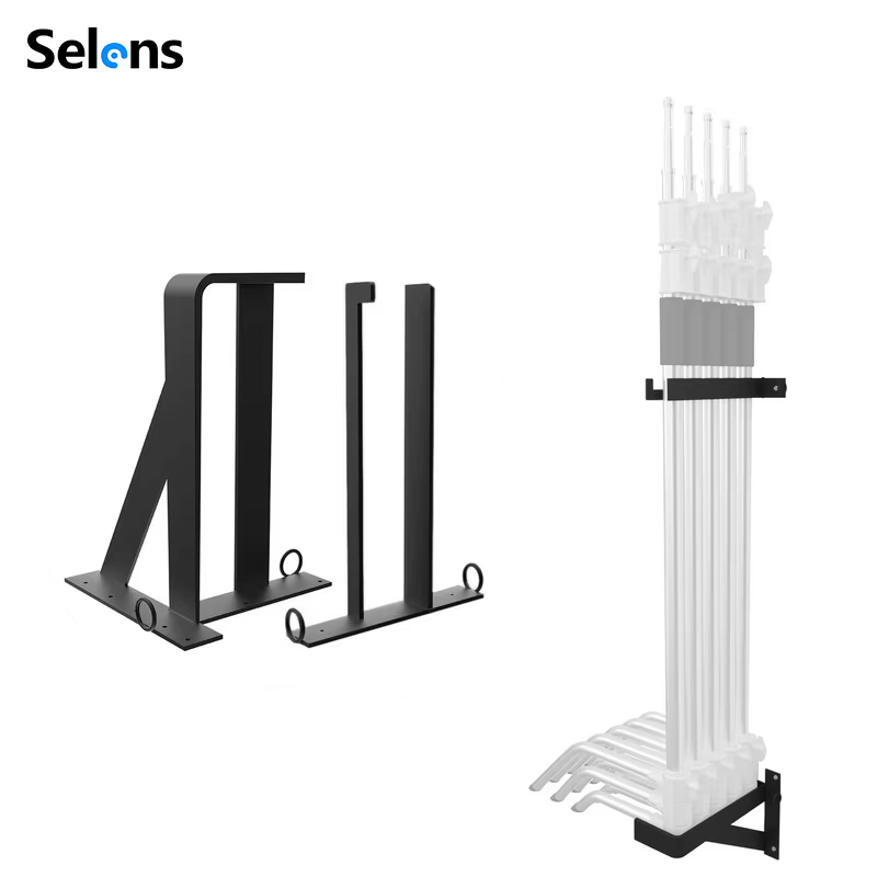 Photography Lighting Mount - Настенный держатель Selens C-Stand для хранения,