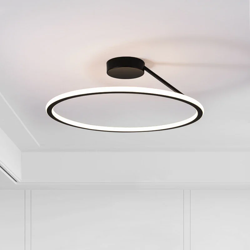 Photography Lighting For Food - Современная простая круглая светодиодная люстра для