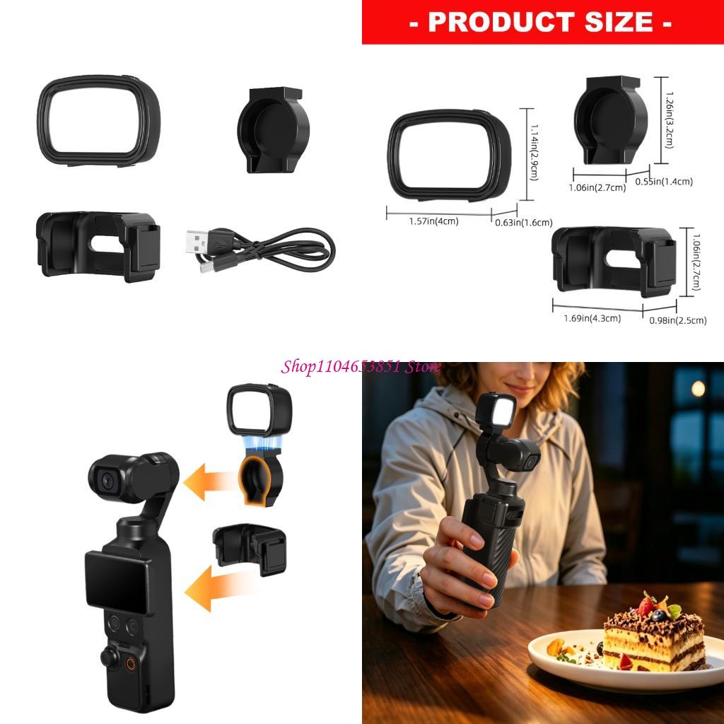 Photography Lighting Reference - Магнитный зажим для фонаря Pocket 4