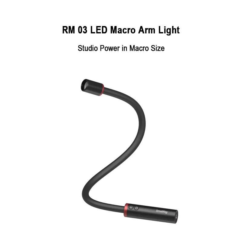 Photography Lighting Angles - Светодиодный макро-светильник BrandSmallRig RM-03 3W с