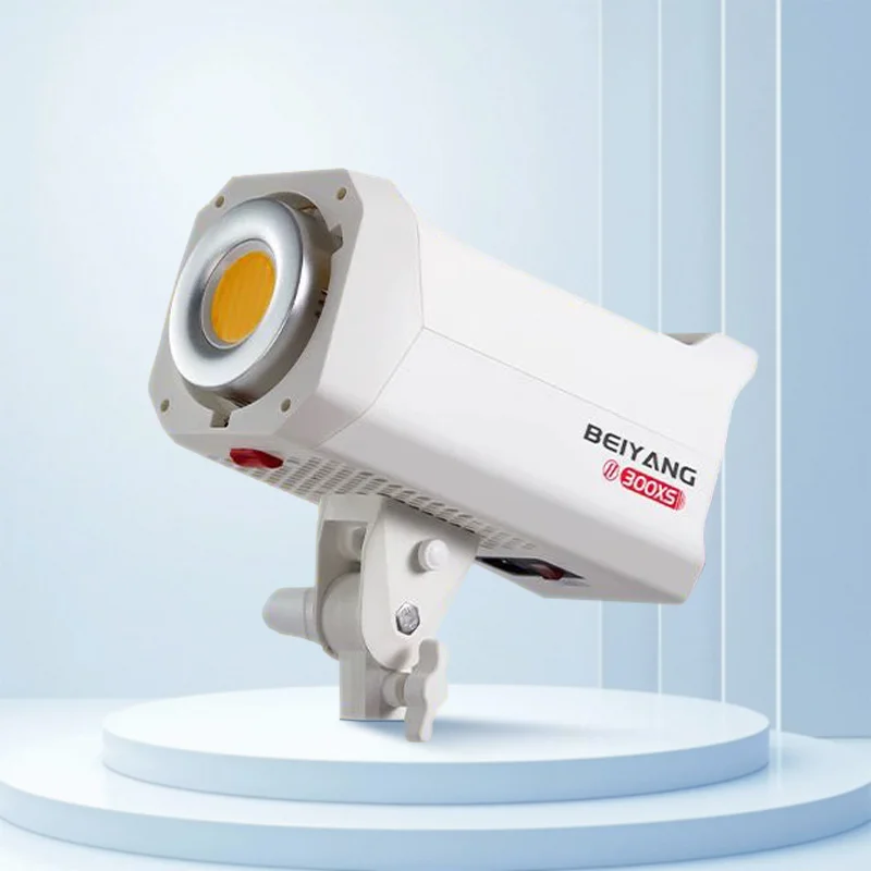Photography Lighting App - Фотооборудование BeiYang: 300W 2800K-6500K COB-видеосвет белого