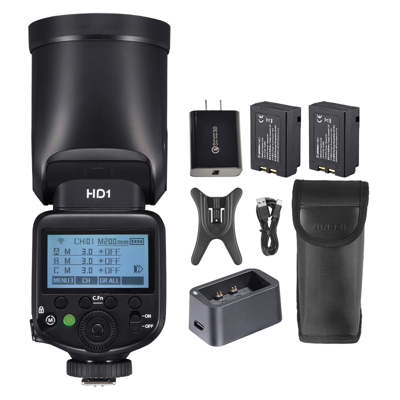 Фотовспышка JINBEI HD-1 с круг – обзор и цена Photography Lighting