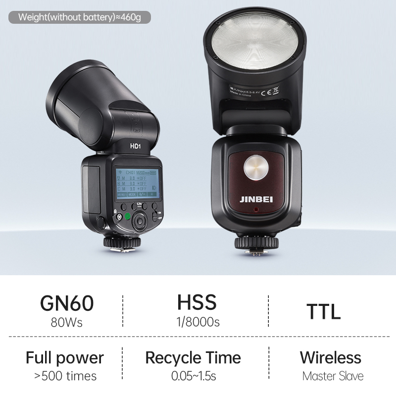 Фотовспышка JINBEI HD-1 с круг – обзор и цена Photography Lighting