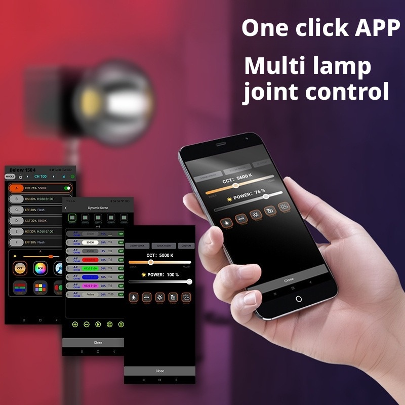 RGB-светильник для видеосъемки – обзор и цена Photography Lighting App