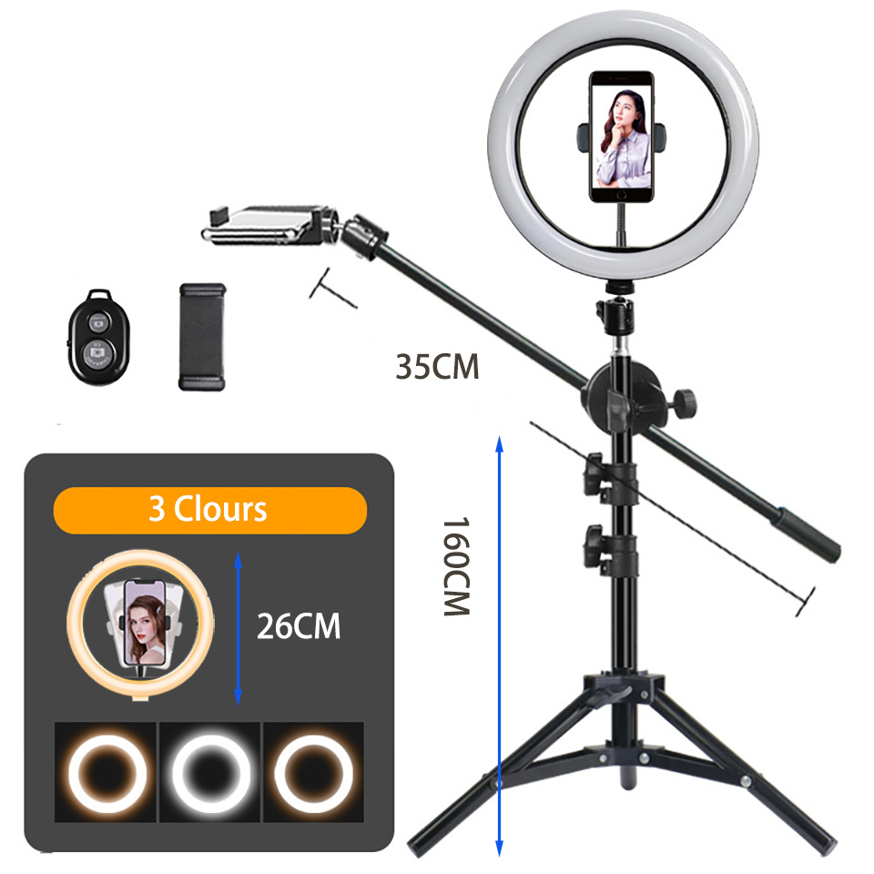 26-сантиметровая светодиодная  – обзор и цена Photography Lighting Circle