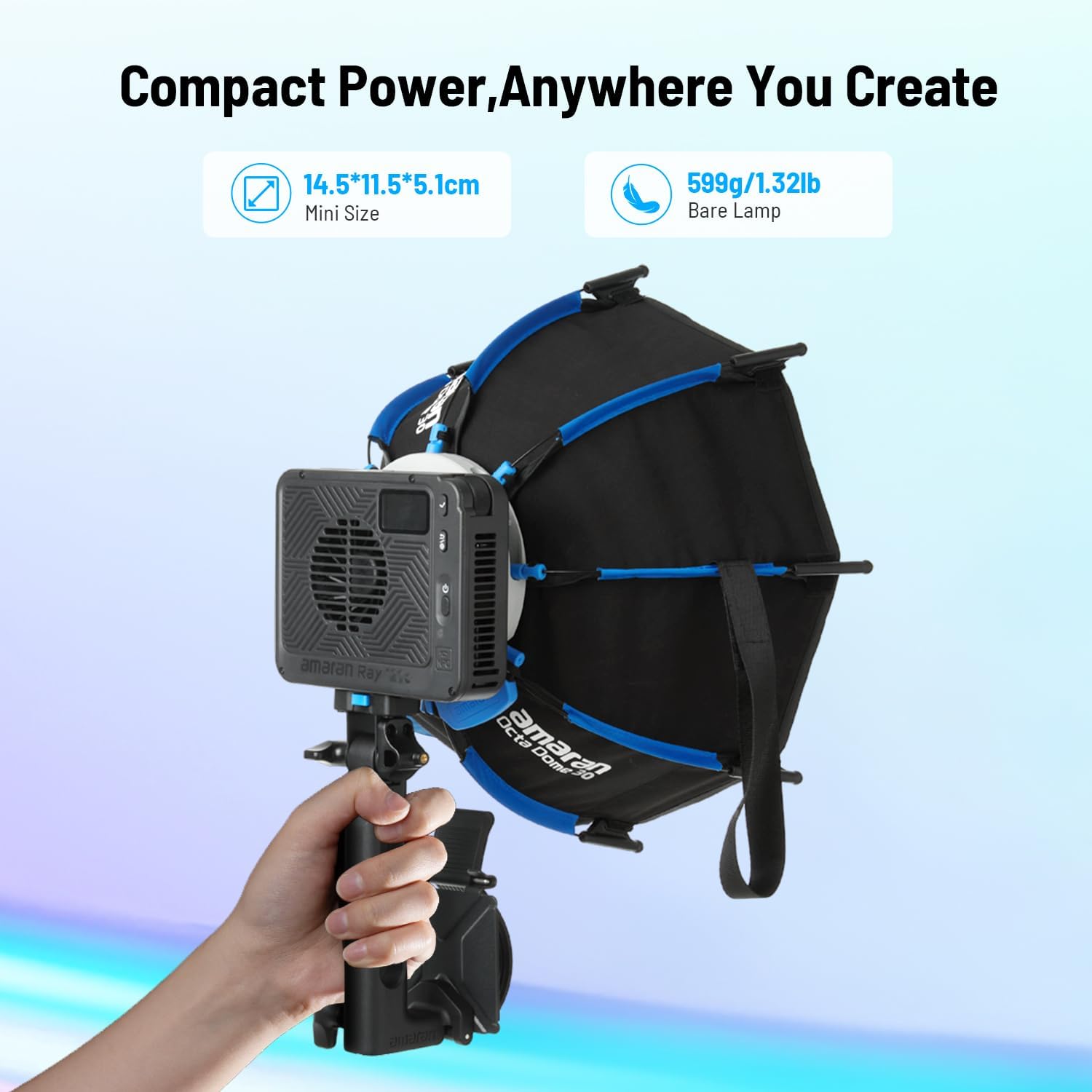 120-ваттный RGB LED видеосвет, – обзор и цена Photography Lighting Mount