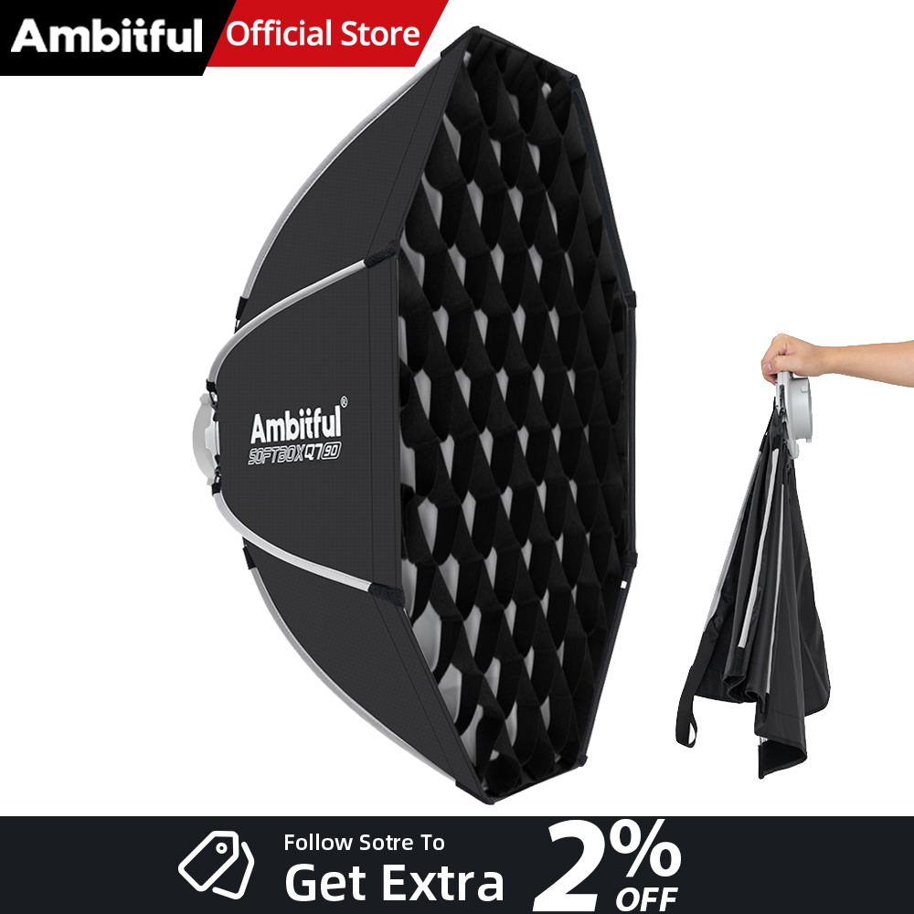 AMBITFUL Q7II 55/65/90 см Окта – обзор и цена Photography Lighting Mount