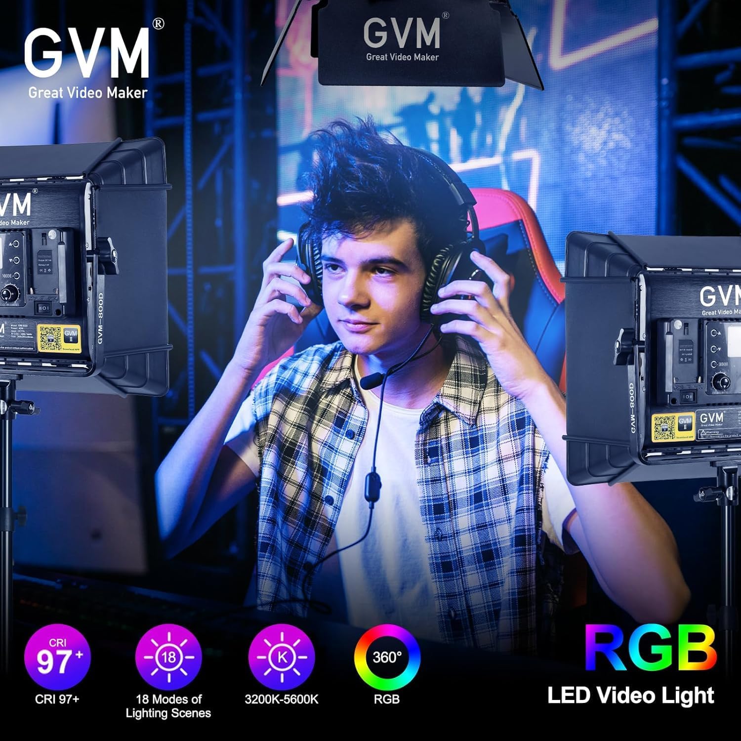 Набор светодиодного освещения  – обзор и цена Photography Lighting App