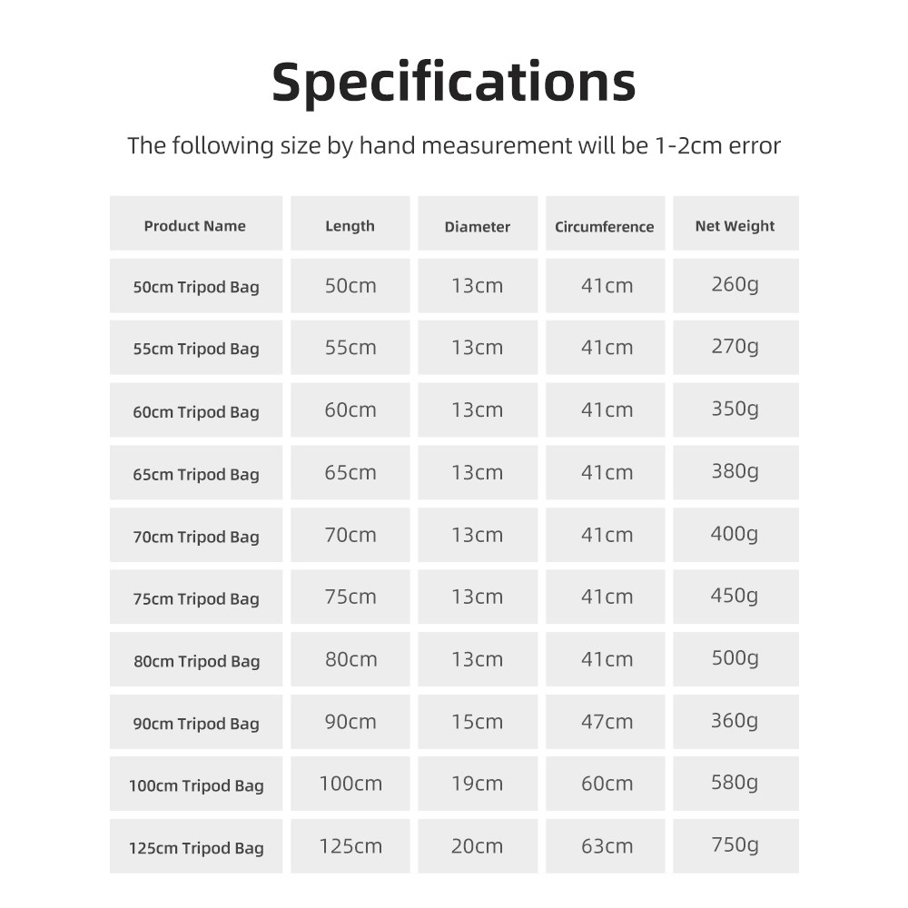 55/60/65/70/75/80/100/125 см м – обзор и цена Photography Lighting Devices