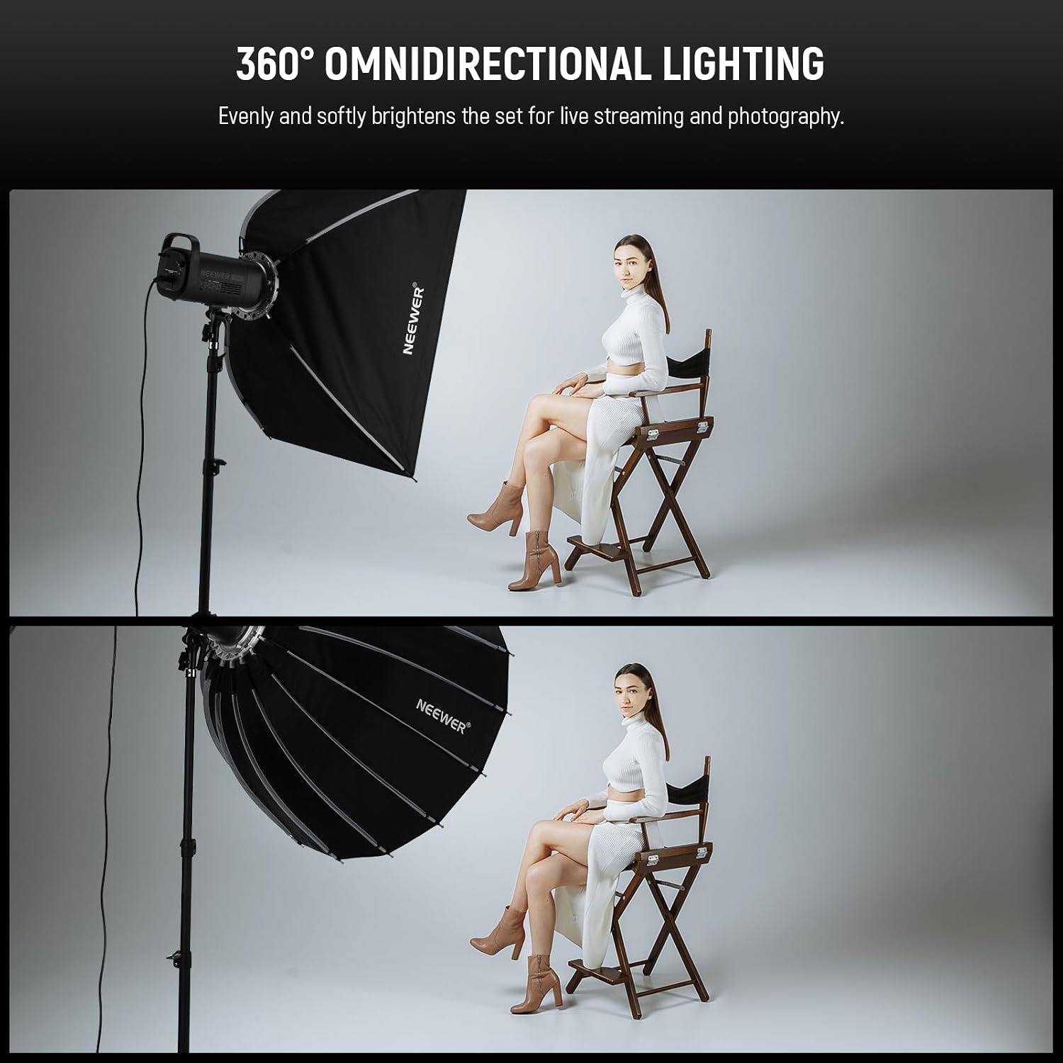 Параболический софтбокс с креп – обзор и цена Photography Lighting Mount