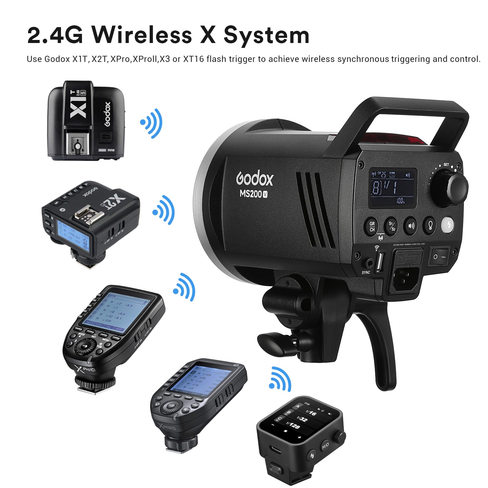 Godox MS200V Студийная стробос – обзор и цена Photography Lighting Portrait