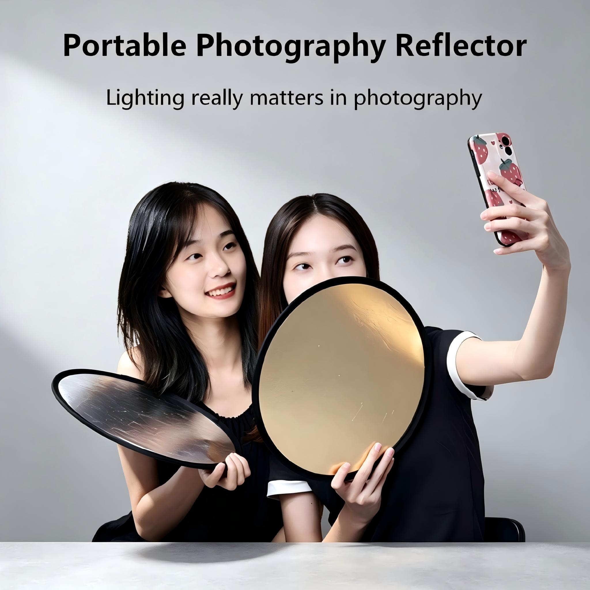 Двусторонняя золотисто-серебри – обзор и цена Photography Lighting For Portraits