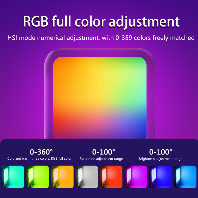 Портативный мини-видеосвет RGB – обзор и цена Photography Lighting Mount