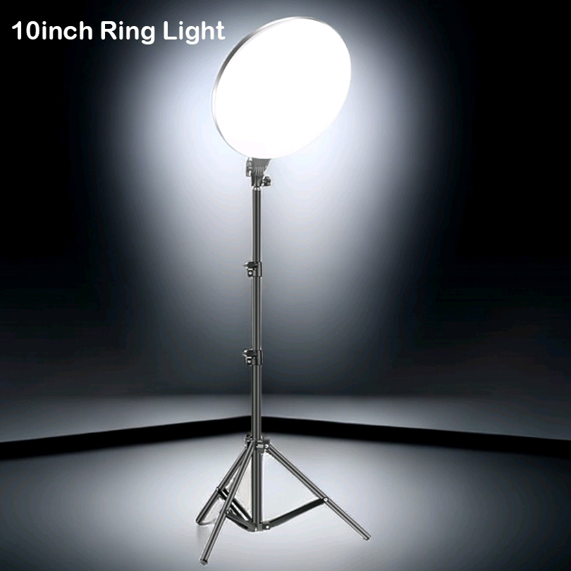 10-дюймовая светодиодная кольц – обзор и цена Photography Lighting Circle